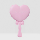 BC HANDHELD MIROOR (HEARTSHAPE)